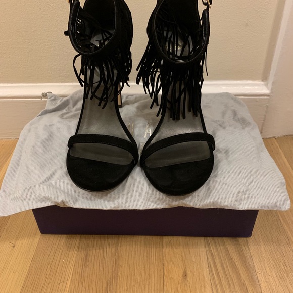 Stuart Weitzman Nudist Love Fringe - Picture 4 of 5